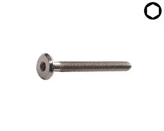 Šroub nábytkářský M6x100 Bronz s14 Šroub nábytkářský M6x100 Bronz s14