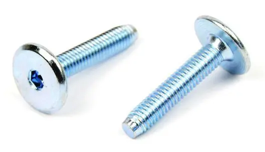 Šroub nábytkářský M6x25 ZB s17