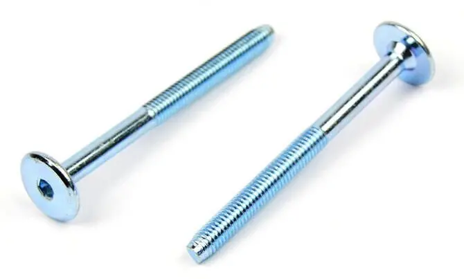 Šroub nábytkářský M6x70 ZB s17