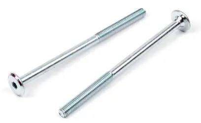 Šroub nábytkářský M6x100 ZB s14