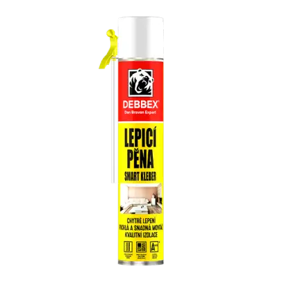 Lepicí pěna SMART KLEBER 750 ml trubičková dóza žlutá