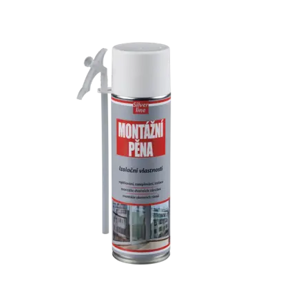 Montážní pěna Silver Line 500 ml trubičková dóza zelená