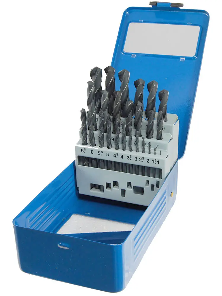 SADA VRTÁKŮ HSS 1.0-13.0mm 25-dílů SADA VRTÁKŮ HSS 1.0-13.0mm 25-dílů