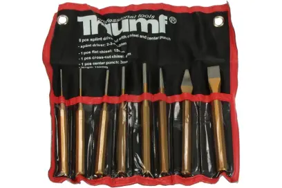 vyrážeče,sekáče,děrovač 150mm,8 dílů