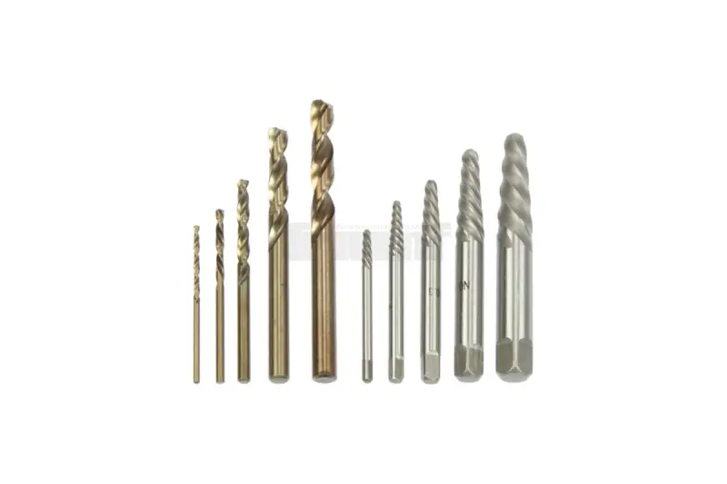 Sada vytahovačů zalomených šroubů Sada vytahovačů zalomených šroubů