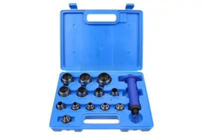 Děrovače 5-35MM sada 14 dílů PVC kazeta