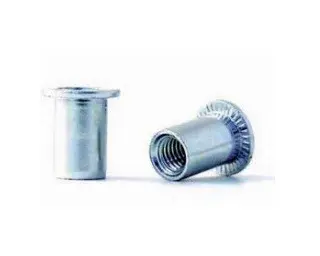 Matice nýtovací plochá M8x16,5 (0,5-3,0) hladká otevřená, ocel - Bralo