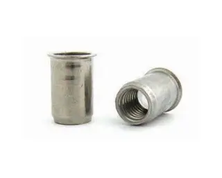 Matice nýtovací redukovaná M4x11 (0,5-2,0) hladká otevřená, nerez A2 - Bralo