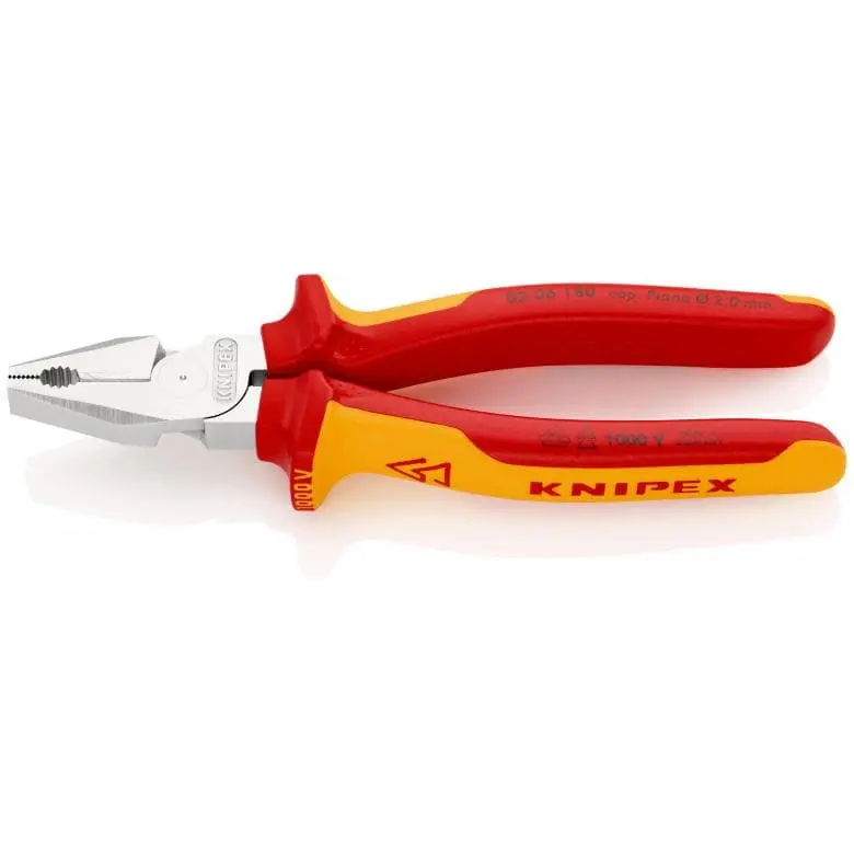 Knipex - Silové kombinované kleště, délka 180 mm