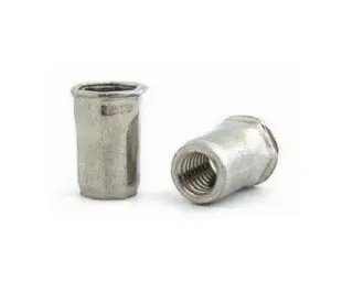 Matice nýtovací malá hlava M8x16 (0,5-3,0) 1/2 šestihranná otevřená, nerez A2 - Bralo