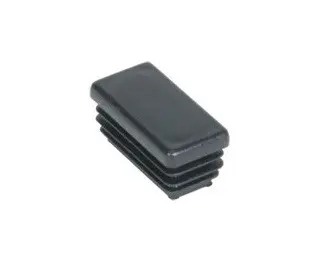 Zátka obdelníková 35x15 tloušťka 1,0-2,0 černá