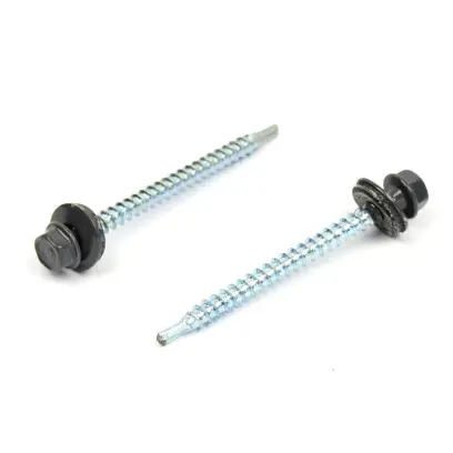 Farm. vrut s EPDM podložkou 4,8x60 RAL 7024 Grafitová šedá