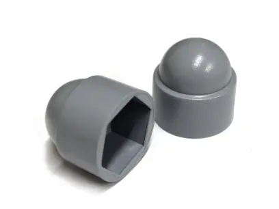 Krytka matice ozdobná M18 (27) šedá