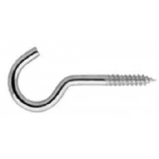 Hák prádelní s vrutem 65mm Zn