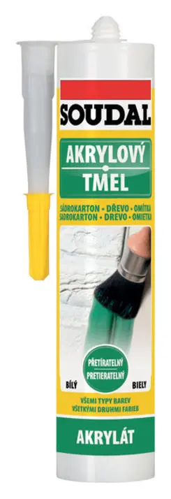 Tmel akrylový 280ml bílý Tmel akrylový 280ml bílý