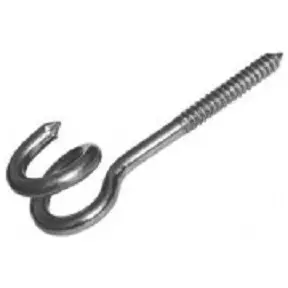 Hák houpačkový dvojitý s vrutem 10,5x160mm Zn