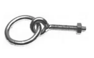 Oko se závitem a kroužkem M8x80mm Zn Oko se závitem a kroužkem M8x80mm Zn