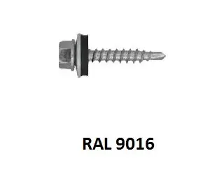 Parco 4,8x35 RAL9016 bílá