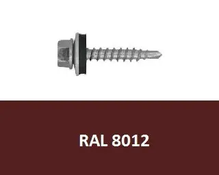 Parco 4,8x35 RAL8012 červeno hnědá Parco 4,8x35 RAL8012 červeno hnědá