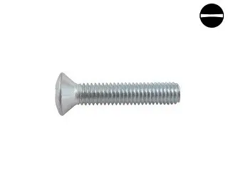 Šroub čoč. hlava DIN 964 ocel 4.8 M5x12 ZB