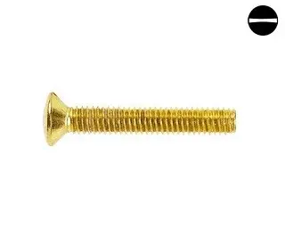 Šroub čoč. hlava DIN 964 mosaz M5x20