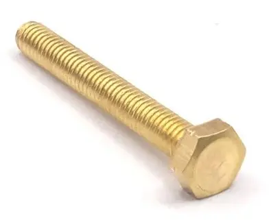 Šroub DIN 933 mosaz M4x16