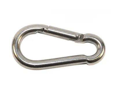 Karabina hasičská DIN 5299C 40x4mm nerez A4