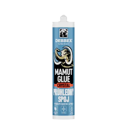MAMUT GLUE Crystal 290 ml kartuše transparentní