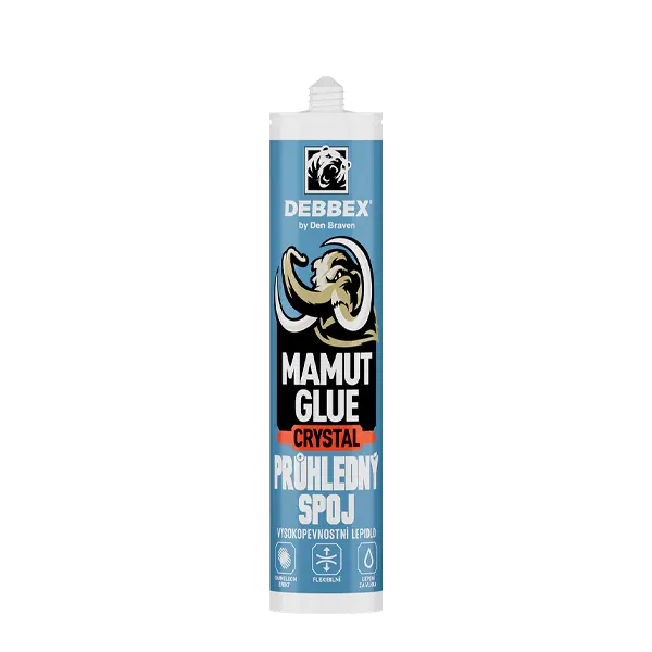 MAMUT GLUE Crystal 290 ml kartuše transparentní