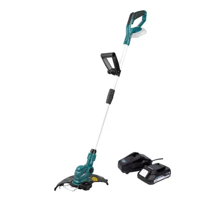 Aku strunová sekačka na trávu 18 V + 1 baterie 2.0 Ah EVE + nabíječka 2.4 A