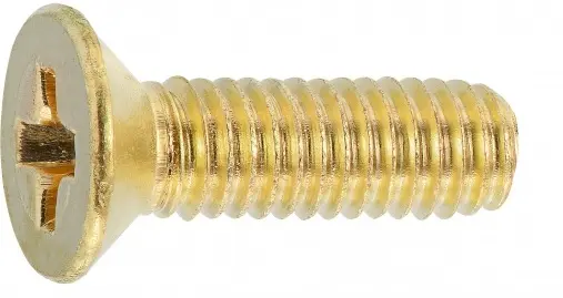 Šroub záp. hlava DIN 965 ocel 4.8 M3x8 ZŽ Šroub záp. hlava DIN 965 ocel 4.8 M3x8 ZŽ