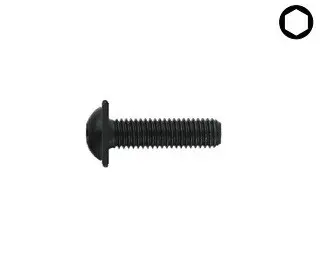 Šroub ISO 7380-2 ocel 10.9 M6x20 BP Límec