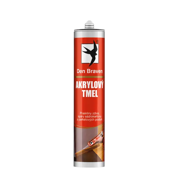 Akrylový tmel 280 ml kartuše hnědá