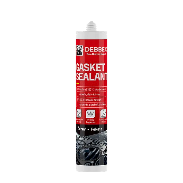 Gasket sealant černý 280 ml kartuše černá
