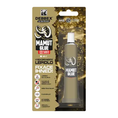 MAMUT GLUE High Tack 25 ml tuba v blistru bílá