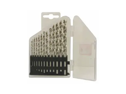 Sada vrtáků 13 dílná, 1,50-6,50x0,5mm+3,3+4,2 S338RCZ001HSS, plastová krabička