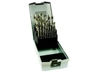 Sada vrtáků 25-dílná, 1,00-13,00x0,5mm S338RCZ002HSS, plastová krabička