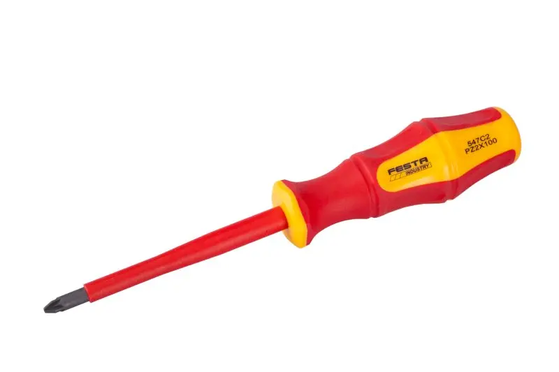 Šroubovák elektro FESTA INDUSTRY CrV PZ 2x100mm VDE 1kV