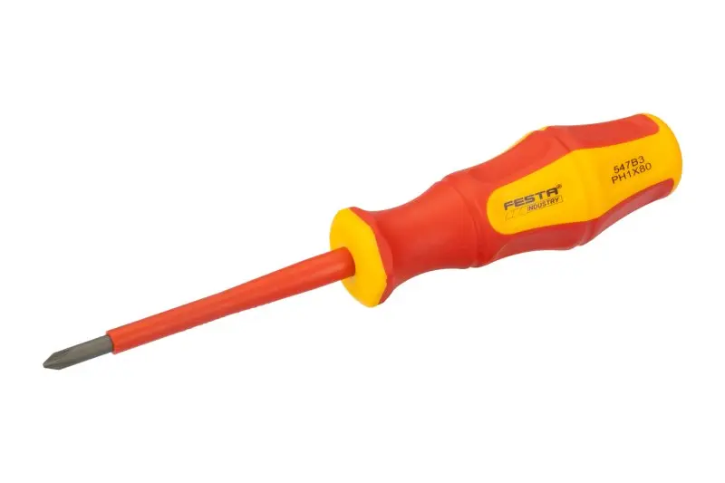 Šroubovák elektro FESTA INDUSTRY CrV PH 1x80mm VDE 1kV