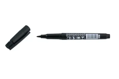 Značkovač permanentní  WESTBERG  (fix) černý 137mm jemný hrot