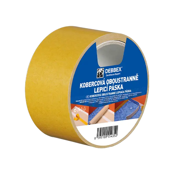 Kobercová oboustranně lepicí páska 25 mm, délka 50 m 50 m