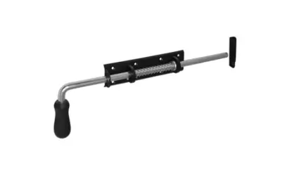 WSP 420  Zástrč pružinová s dřev. koncovkou C 420x190x50 mm černá