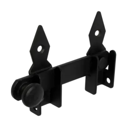 WOGO 120 Závora zahradní 120x20 mm černá