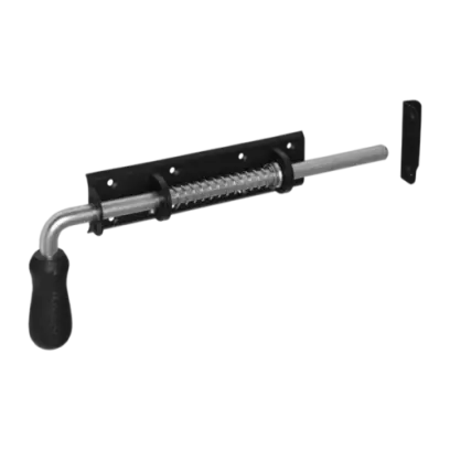 WSP 260  Zástrč pružinová s dřev. koncovkou C 300x190x50 mm černá