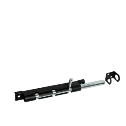 WOS 150 C Zástrč s kulatým jezdcem úzká 100x16 mm černá