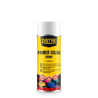 Primer color spray 400ml RAL9011 Grafitová černá DISTYK EU CZ-SK-HU-PL-DE