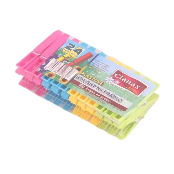 Plast.kolíčky na prádlo 24ks