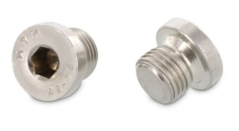 Zátka DIN 908 nerez A2 G 3/8