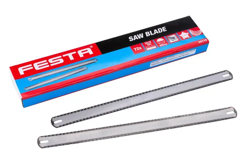 Plátek pilový FESTA na kov/dřevo oboustranný 25/300mm