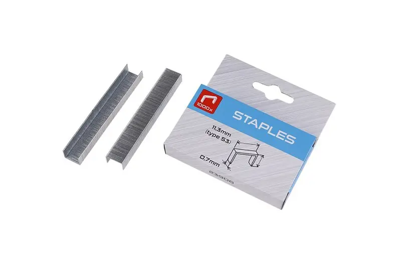 Spony typ 53/6mm 1000ks/box Spony typ 53/6mm 1000ks/box